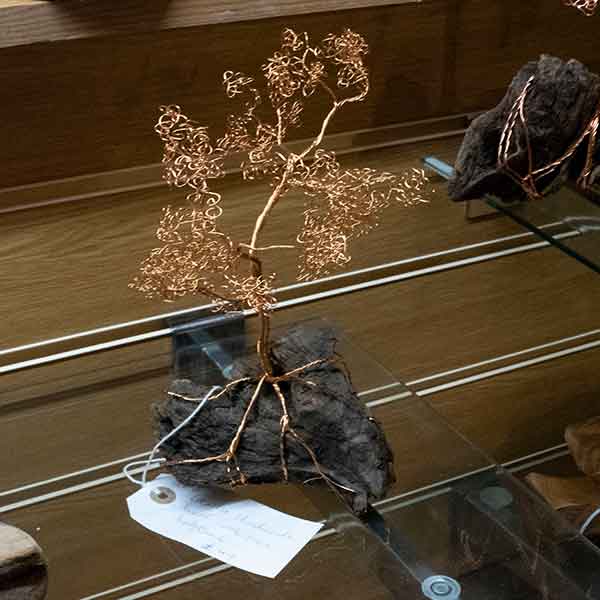 Hand made locally, small wire tree sculpture £49.00. Tall wire tree sculpture available, £79.00