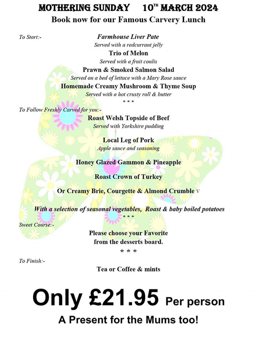 Mothers-Day-carvery-menu