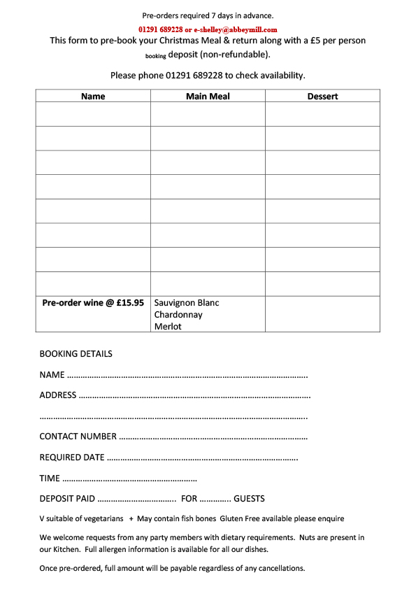 Celebrate Christmas at the woodsaw and wheel eatery_p2(VIEW)2025