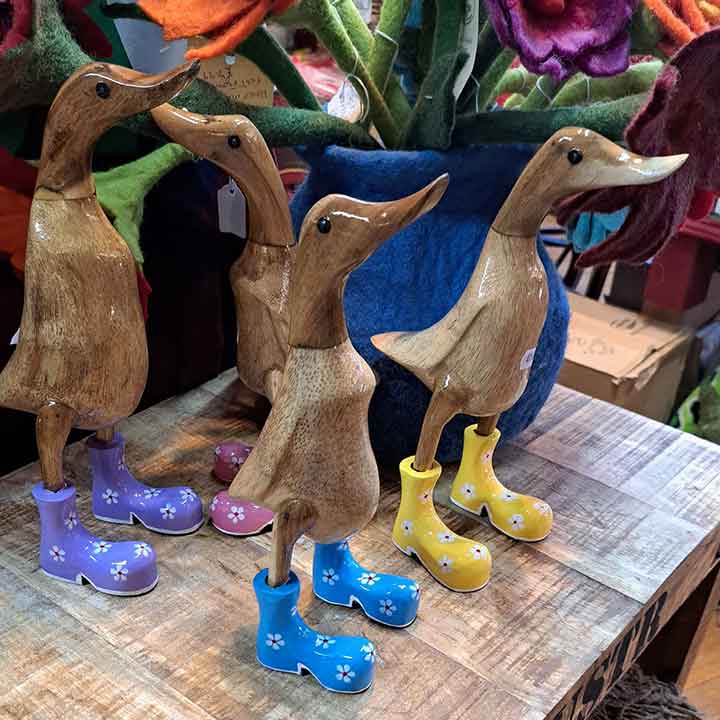 Wooden-ducklings